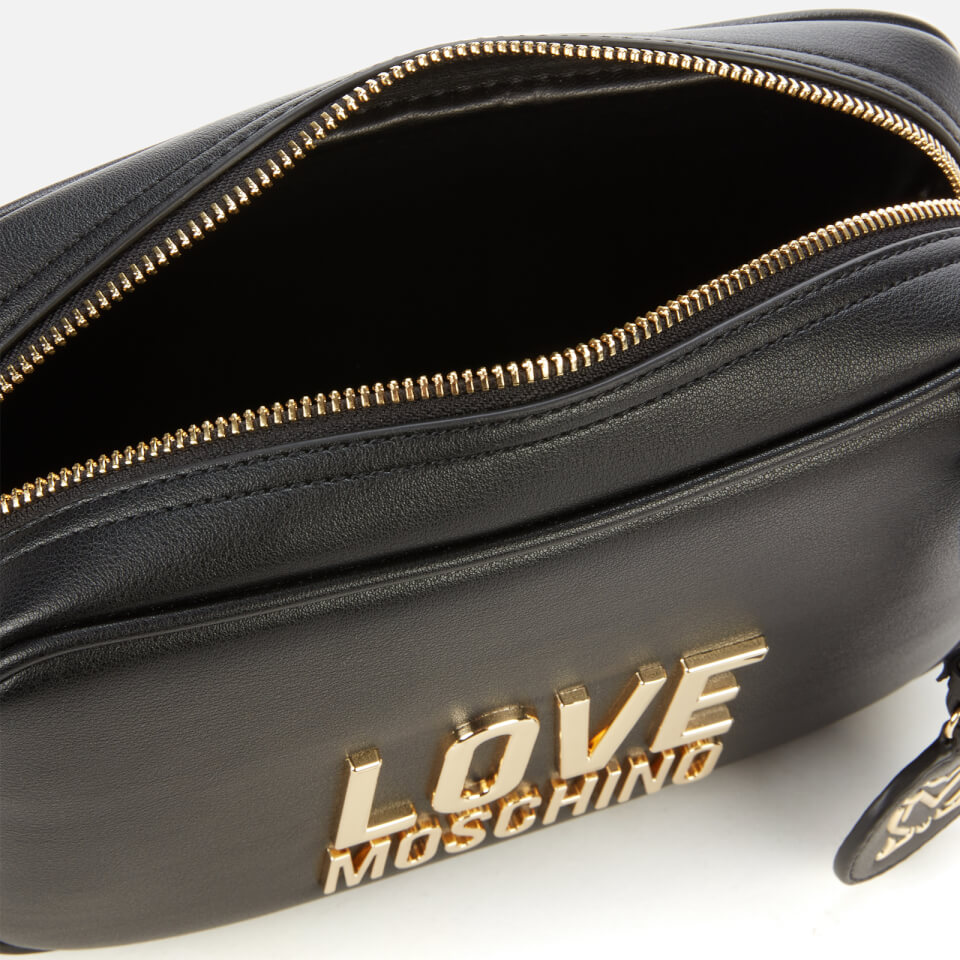 Love Moschino Women's Logo Camera Bag - Black