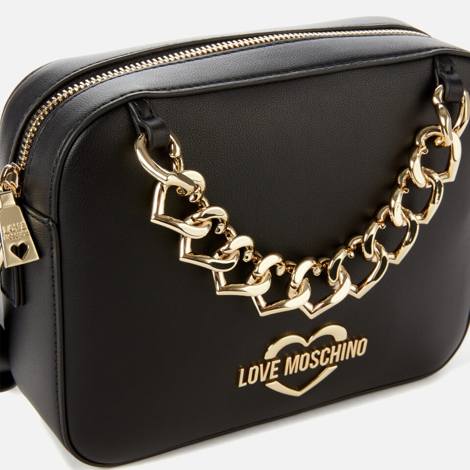Love Moschino Women's Chain Camera Bag - Black