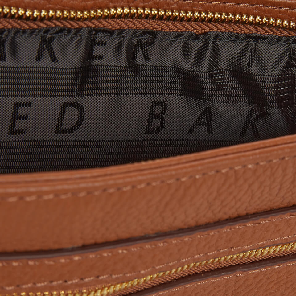 Ted Baker Women's Calitaa Zip Detail Cross Body Bag - Brown