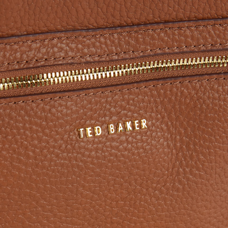 Ted Baker Women's Calitaa Zip Detail Cross Body Bag - Brown