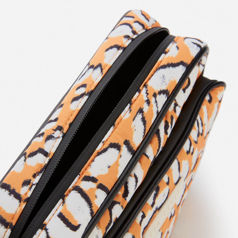Ted Baker Women's Niqita Leopard Detail Puffer Nylon Camera Bag - Yellow