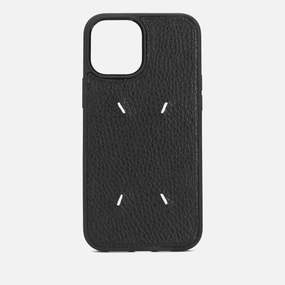Maison Margiela Men's iPhone 12 Pro Max Case in Deer Leather | Coggles
