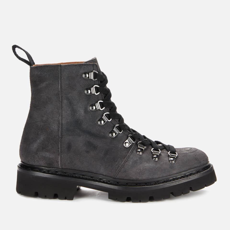 Grenson black nanette hiker boots on sale