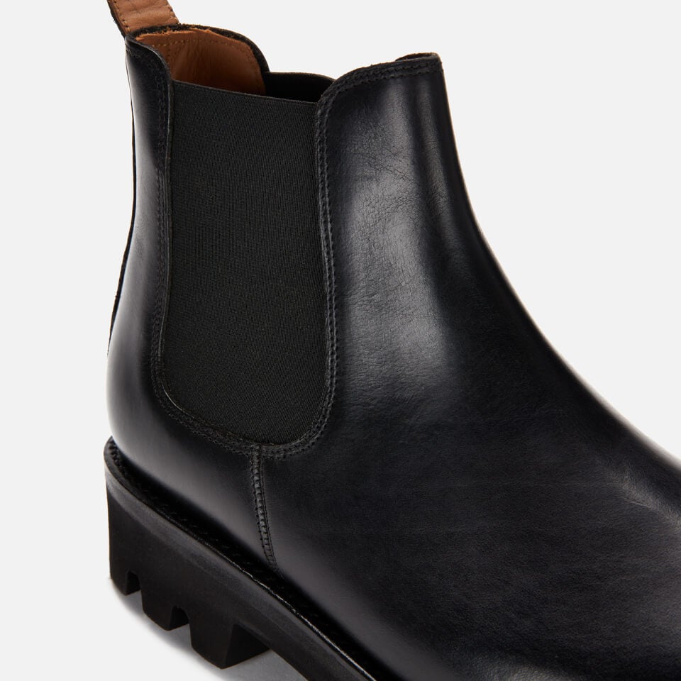 Grenson Men's Warner Leather Chelsea Boots Black Worldwide Delivery