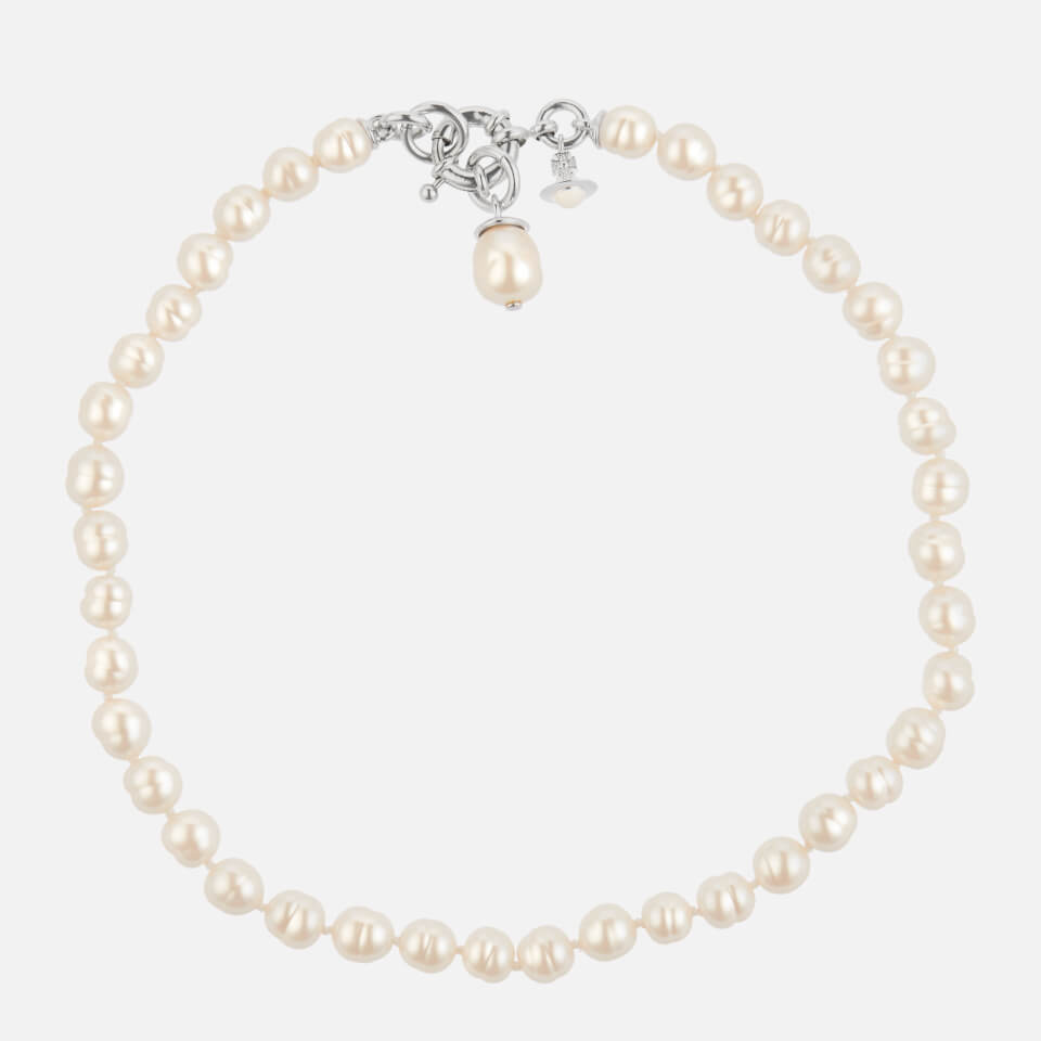 Vivienne Westwood Women's Marella Necklace - Rhodium Pearl
