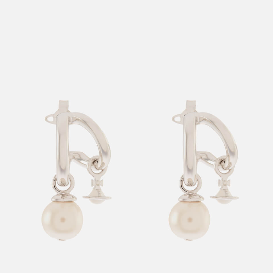Vivienne Westwood Women's Marella Earrings - Rhodium Pearl