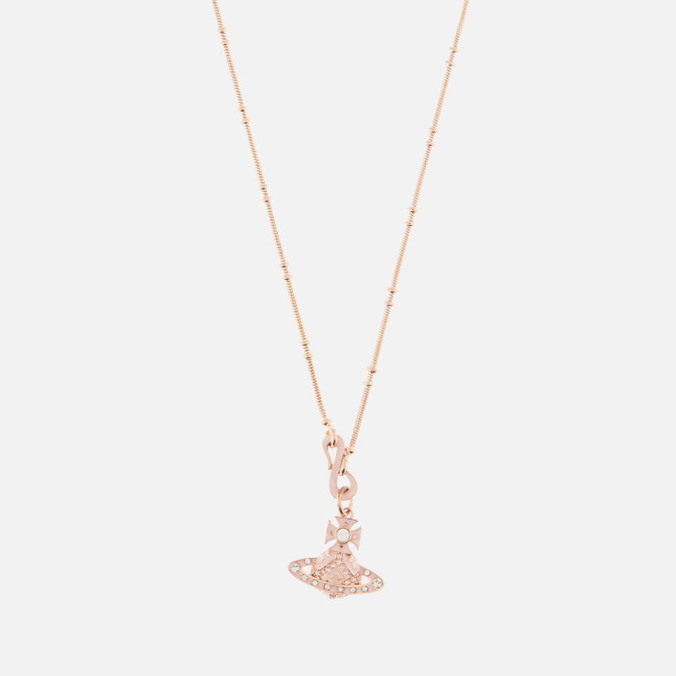 Vivienne Westwood Women's Beryl Bas Relief Necklace - Light Pink Crystal