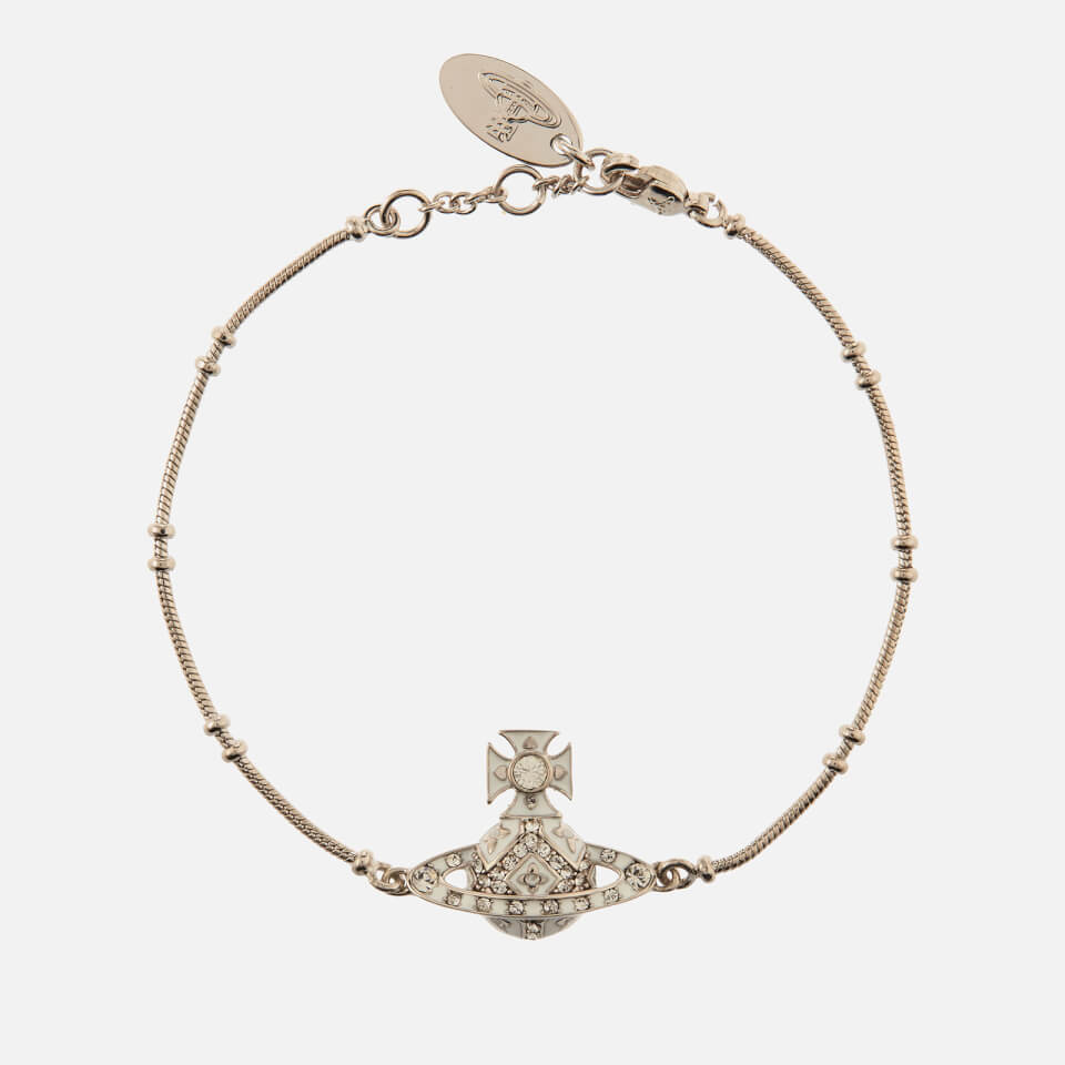 Vivienne Westwood Women's Beryl Bas Relief Bracelet - RhodiumCrystal