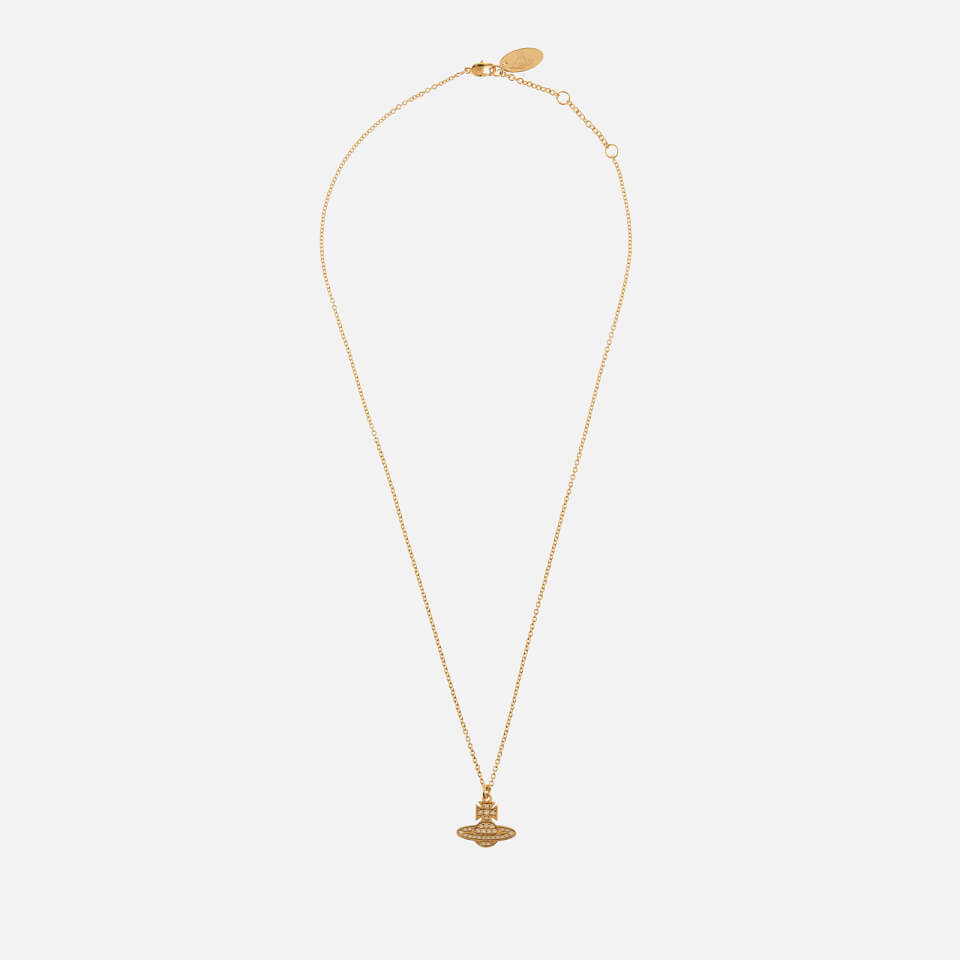 Vivienne Westwood Women's Romina Pave Orb Pendant - Gold Jonquil CZ