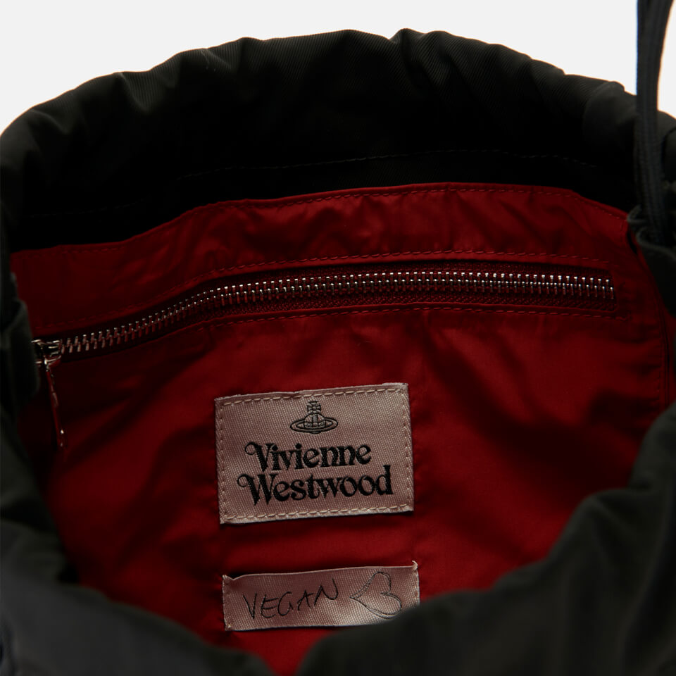 Vivienne Westwood Women's Hilary Nylon Bucket Bag - Black