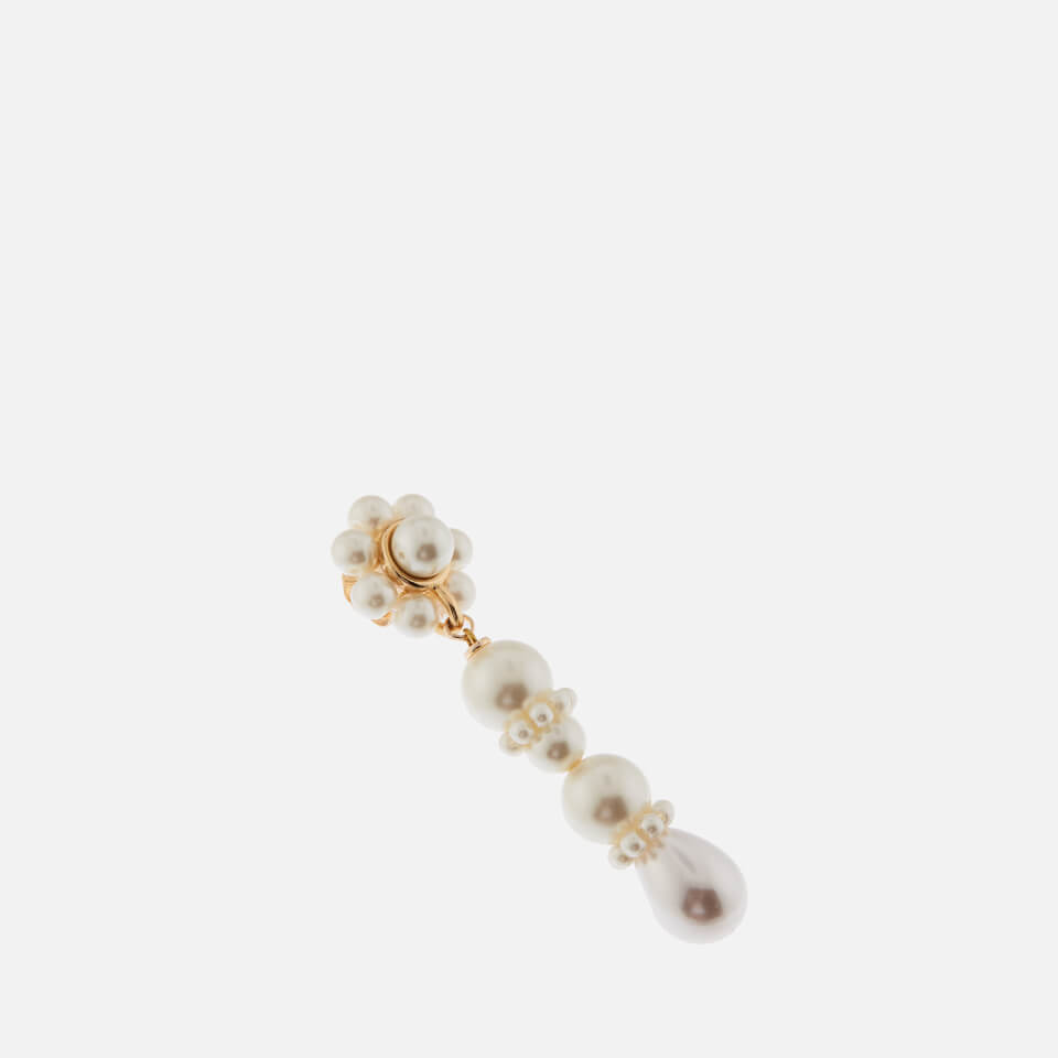 Shrimps Women's Florian Drop Earrings - Cream