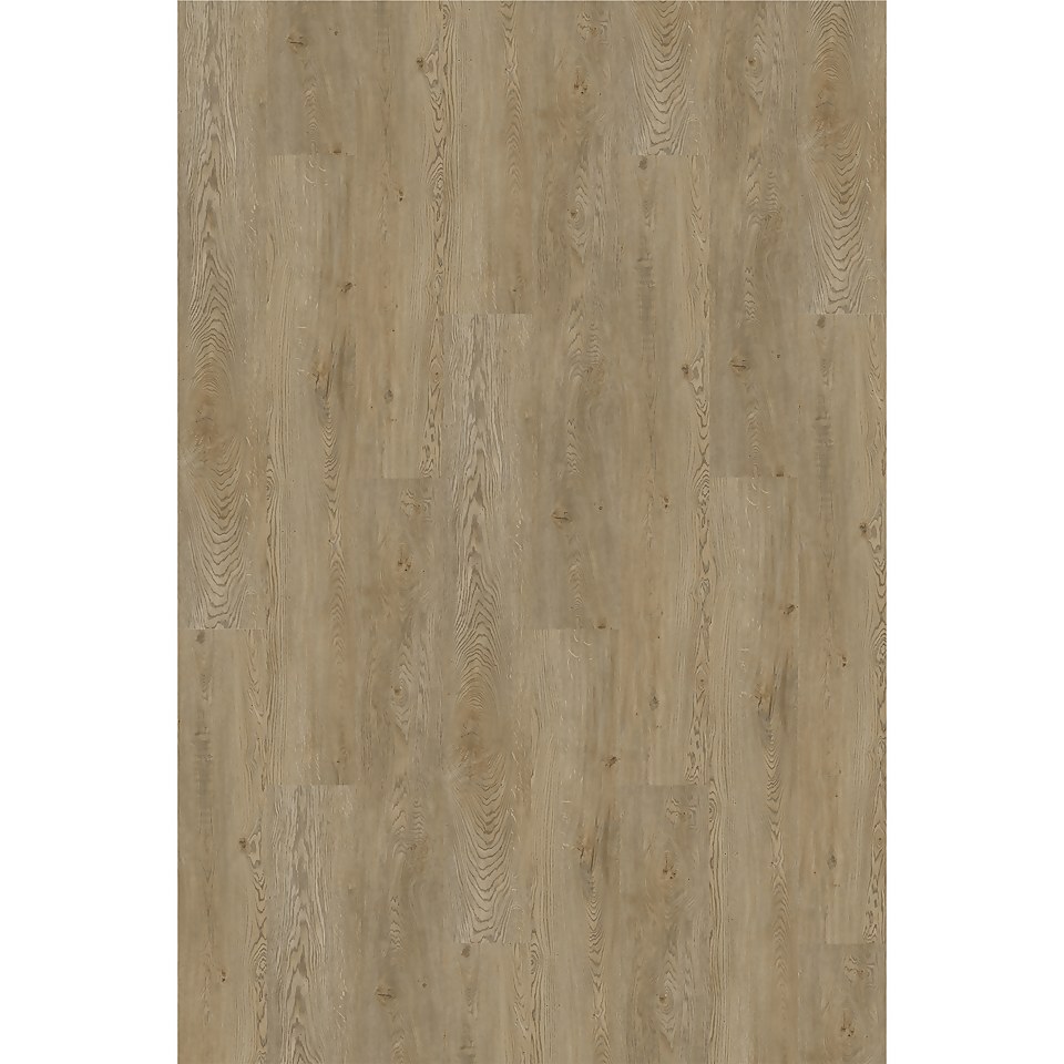 Plancs Dark Oak Self-Adhesive Vinyl Floor Plank 8 Piece Pack - 1.11 sqm