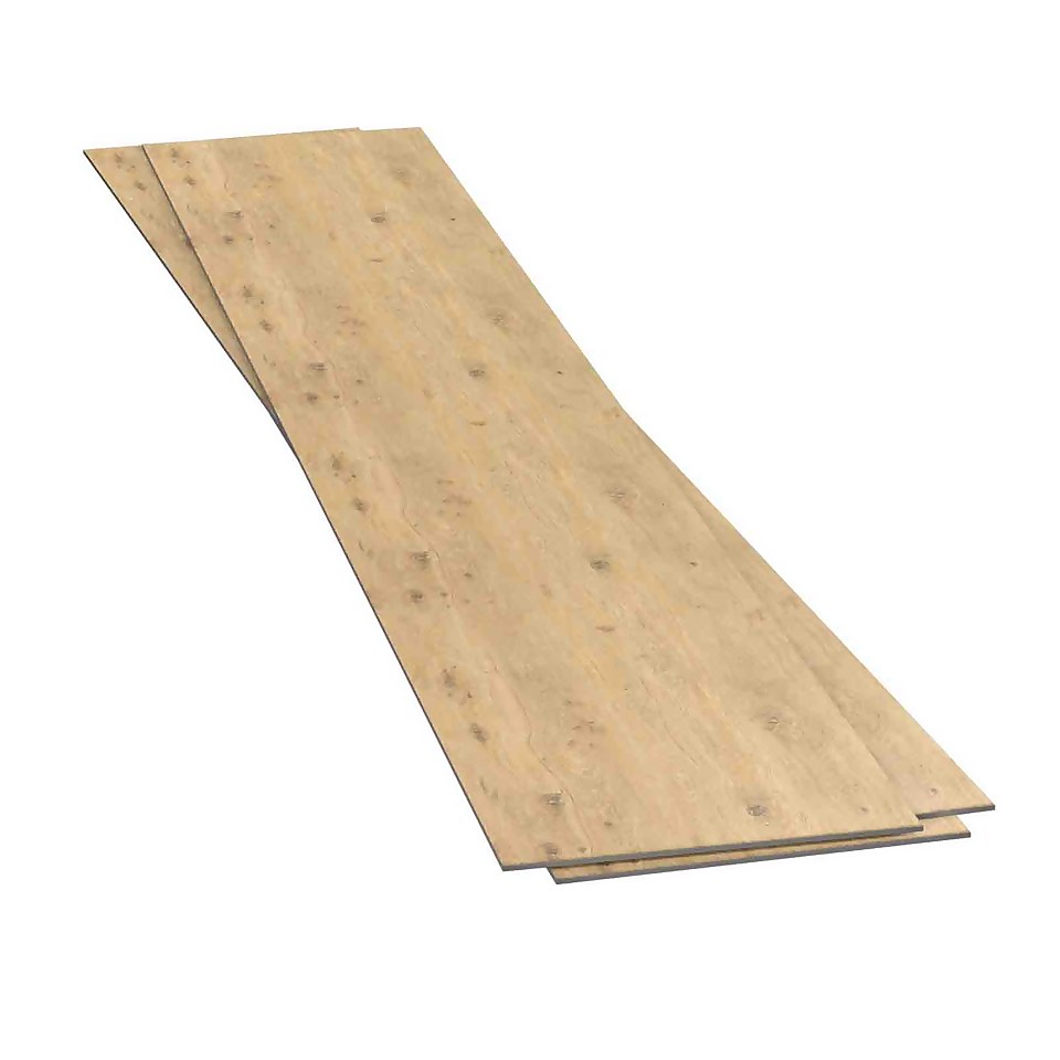 Plancs Oak Self-Adhesive Vinyl Floor Plank 8 Piece Pack - 1.11 sqm