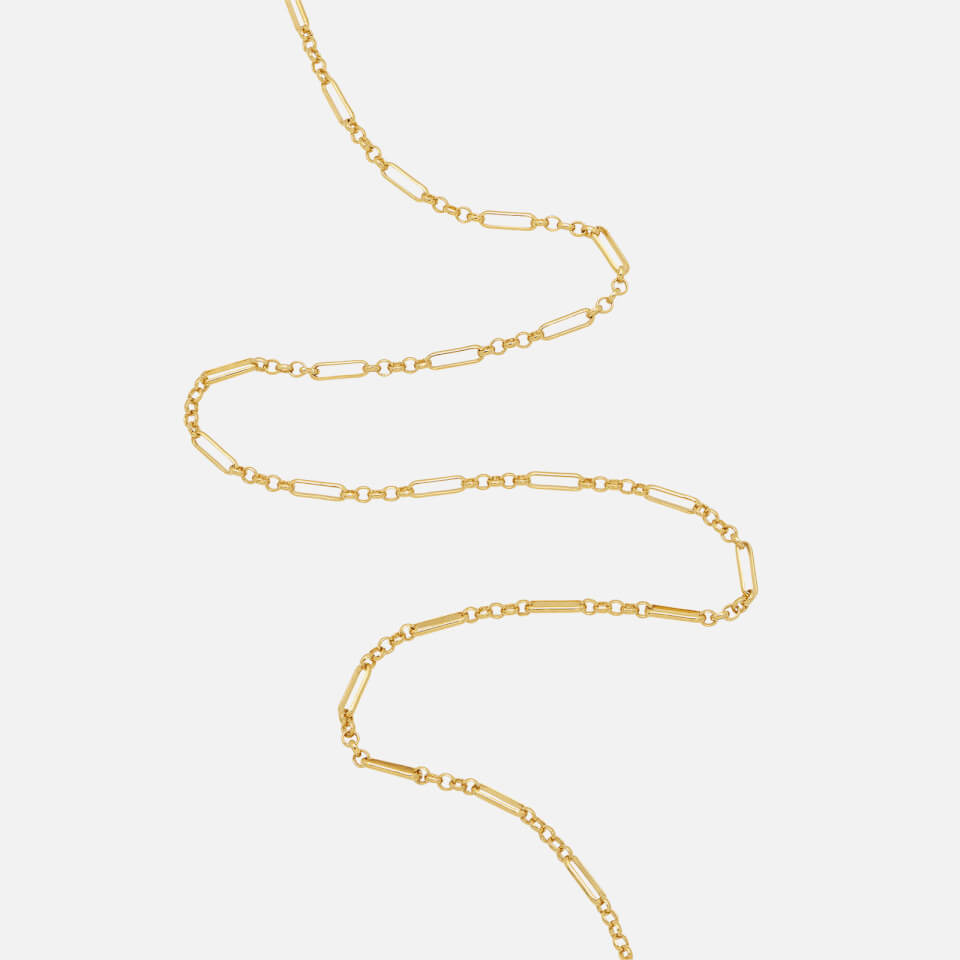 Estella Bartlett Women's Oval & Trace Chain Large - Gold Plate/Gold Plated