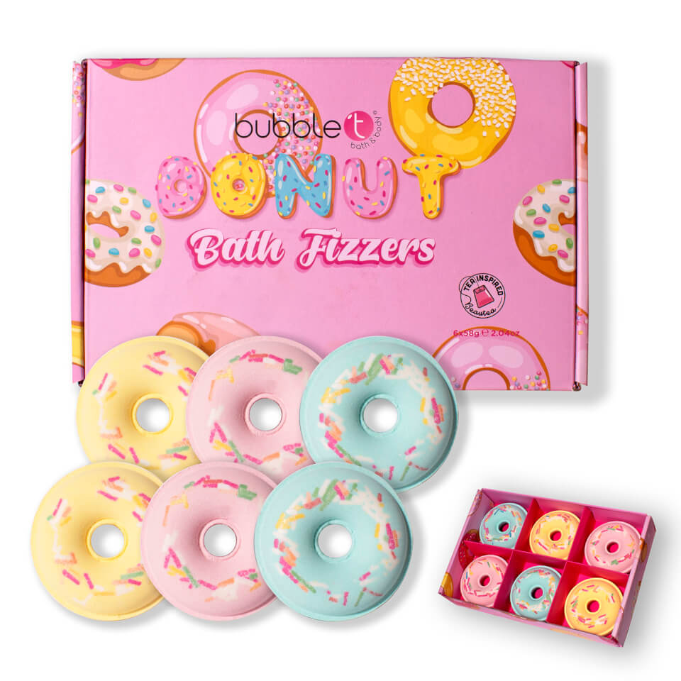 Bubble T Donut Bath Bomb Fizzers Gift Set