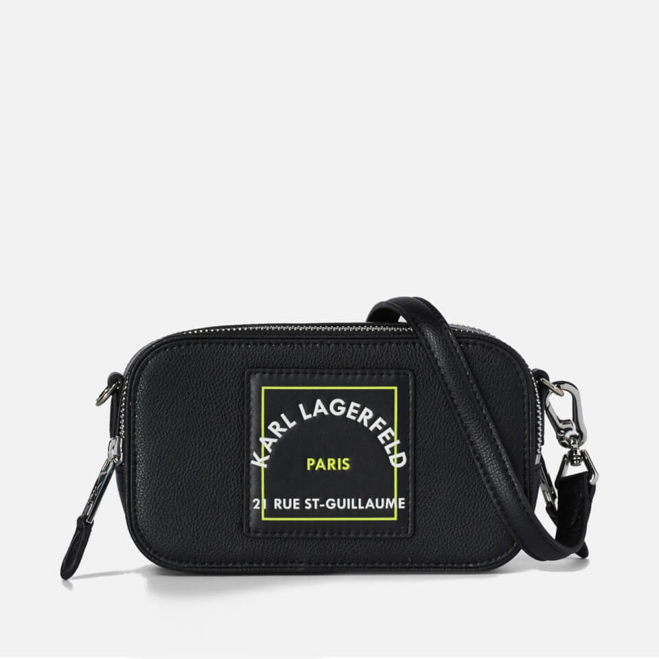 KARL LAGERFELD Women's Rsg Patch Camera Bag - Black