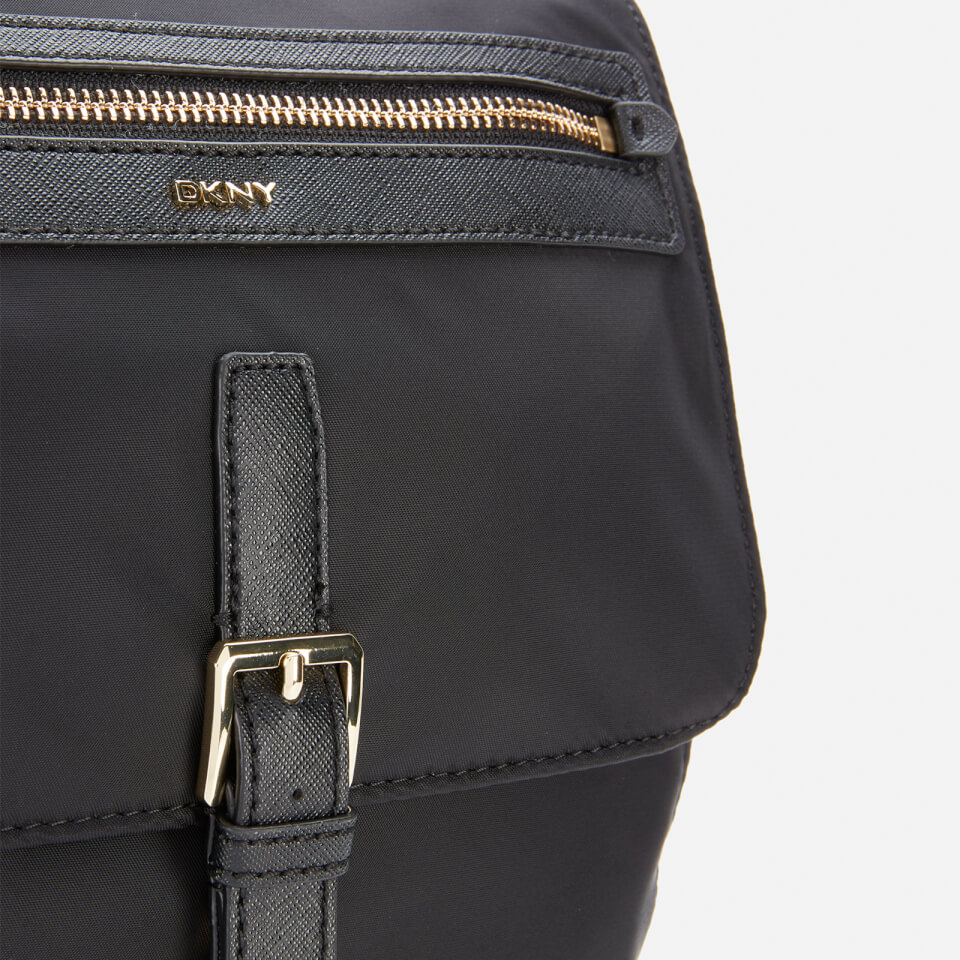 DKNY Women's Cora Nylon Backpack - Black