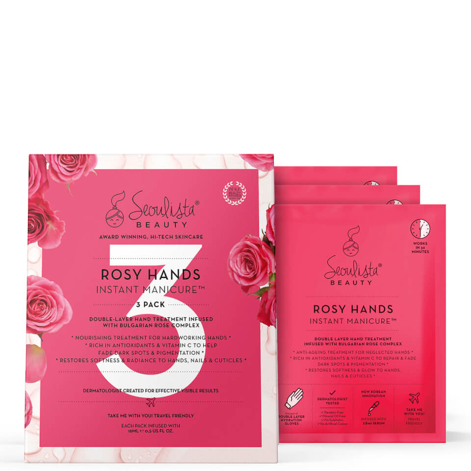 Seoulista Beauty Rosy Hands Instant Manicure Multipack