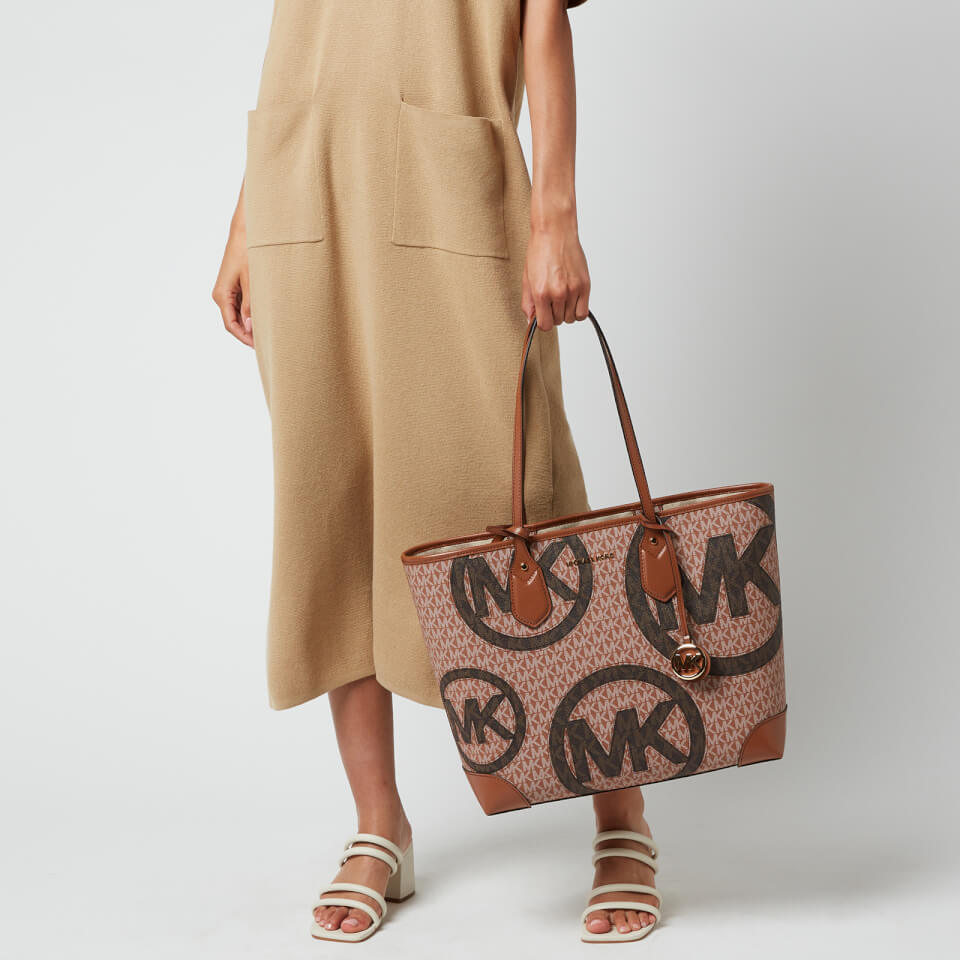 MICHAEL Michael Kors Women's Eva Tote Bag - Luggage/Multi