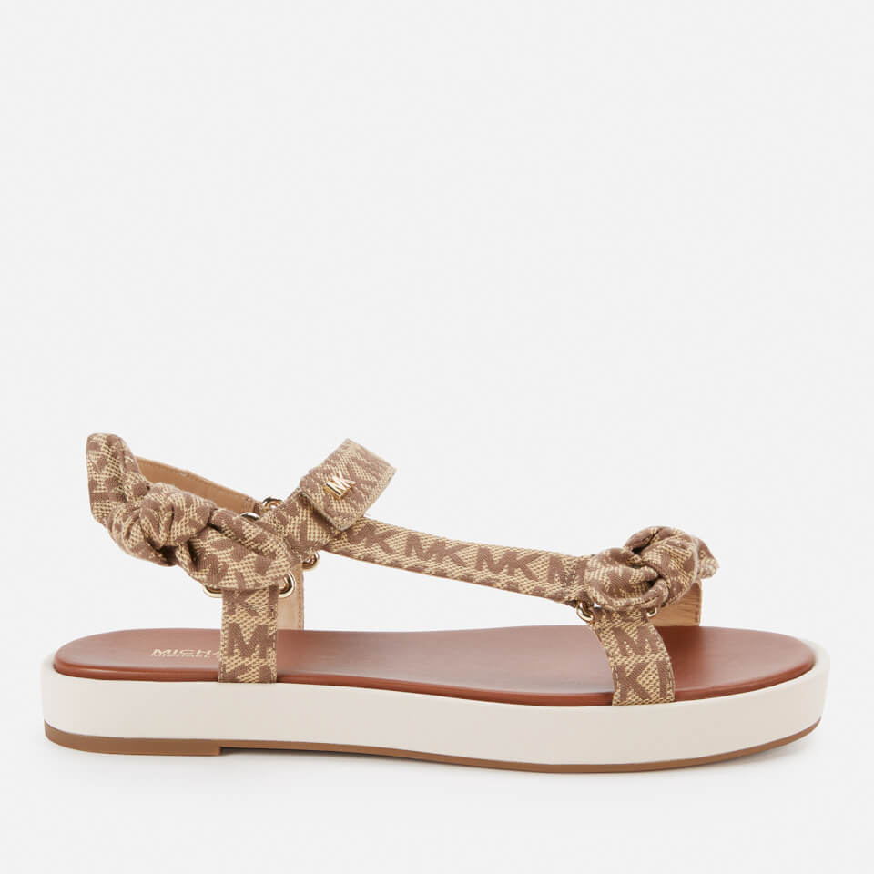 Michael kors shop beige sandals