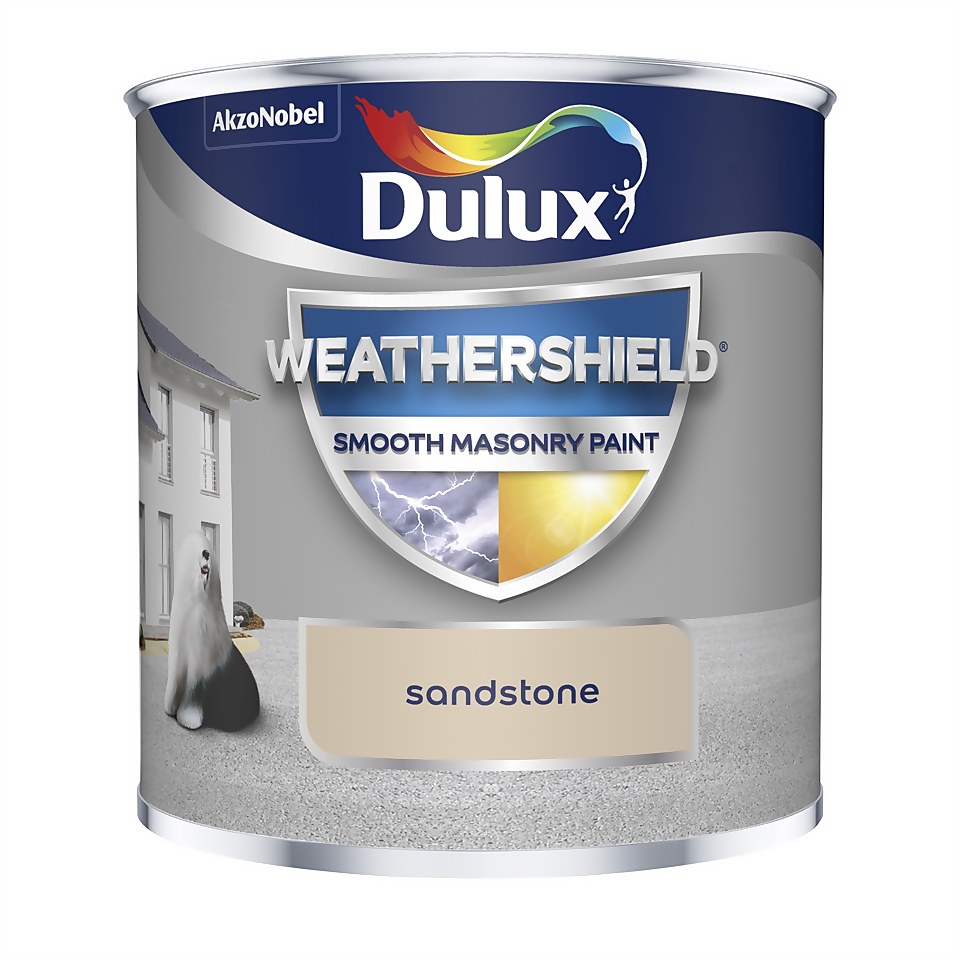 Dulux Weathershield Smooth Masonry Paint Sandstone - Tester 250ml