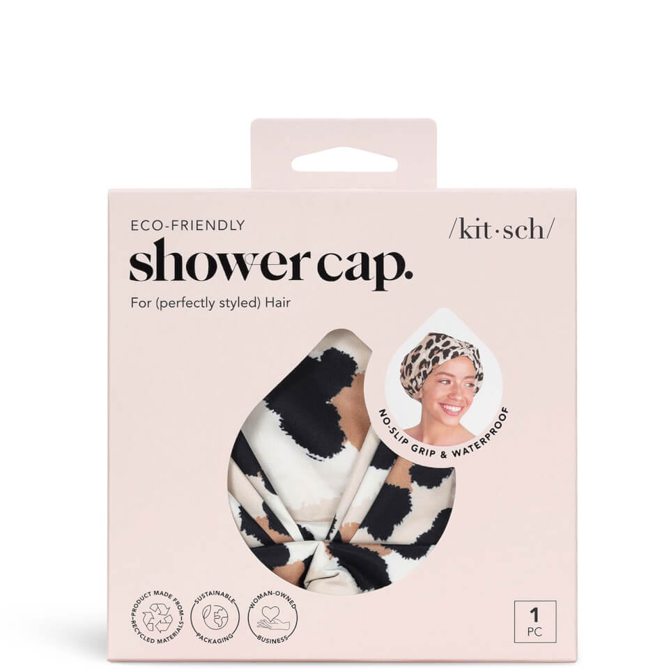 Kitsch Luxe Shower Cap - Leopard