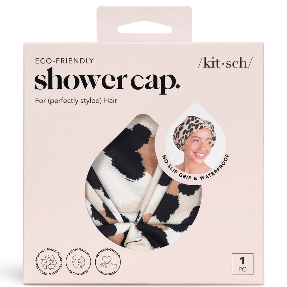 Kitsch Luxe Shower Cap - Leopard