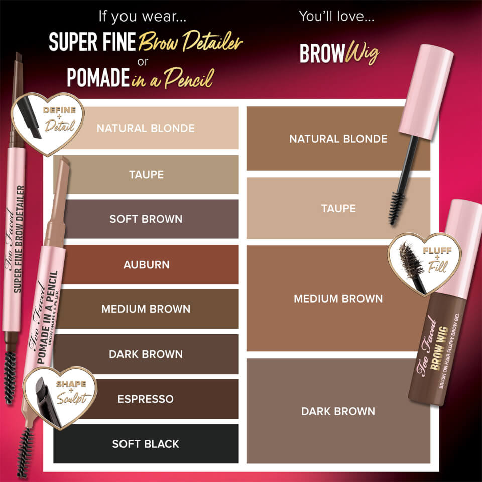 Too Faced Superfine Brow Detailer Ultra Slim Brow Pencil - Natural Blonde