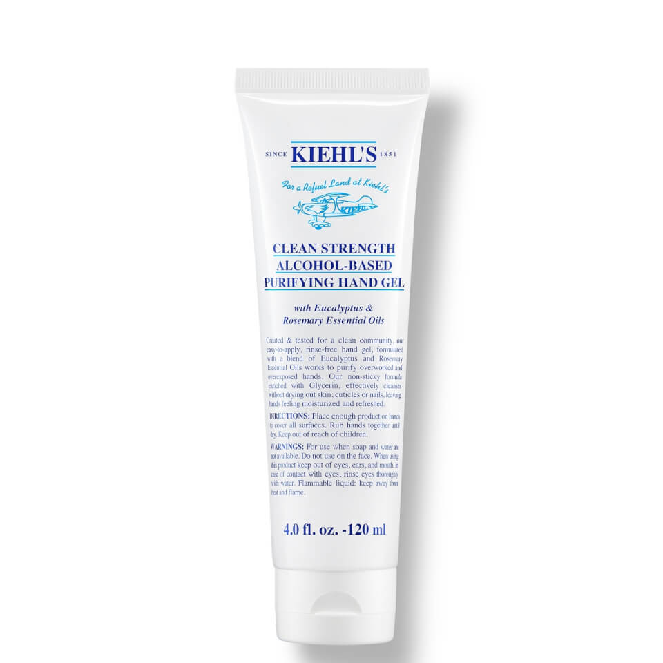 Kiehl's Clean Strength Alcohol-Based Purifying Hand Gel 125ml