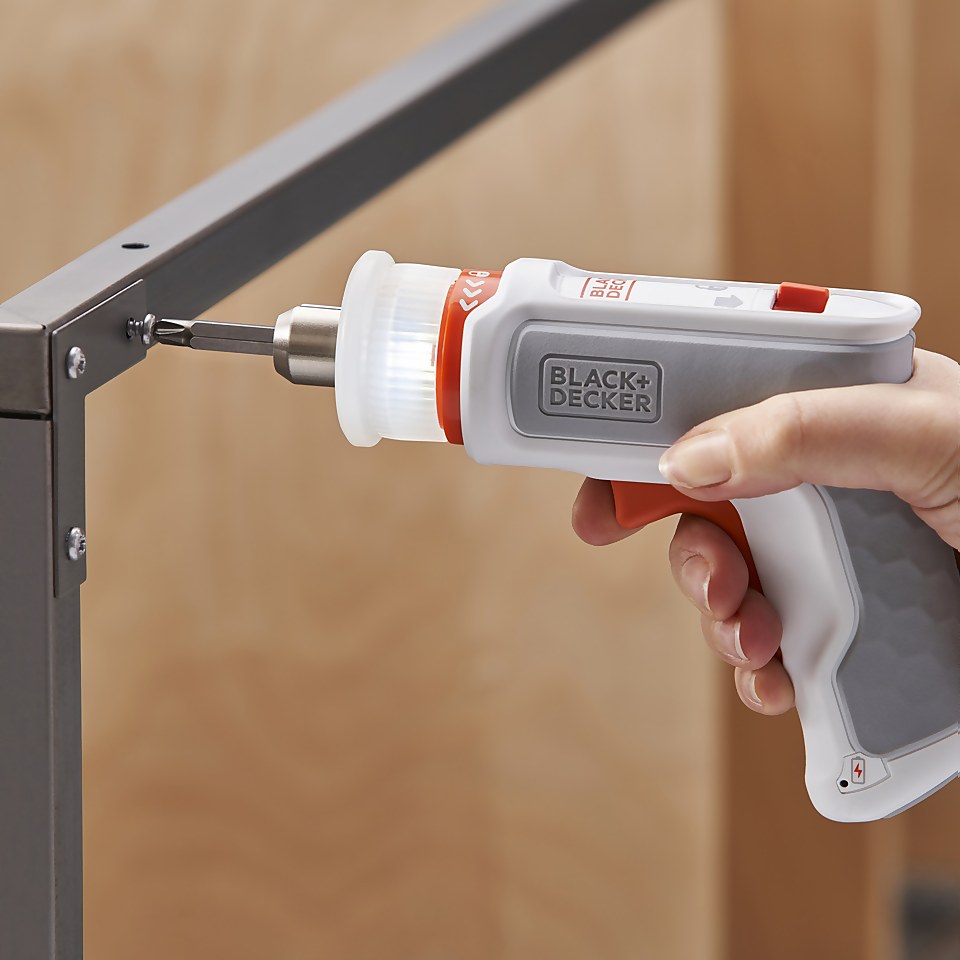 BLACK+DECKER Cordless Screwdriver and Furniture Assembly Tool