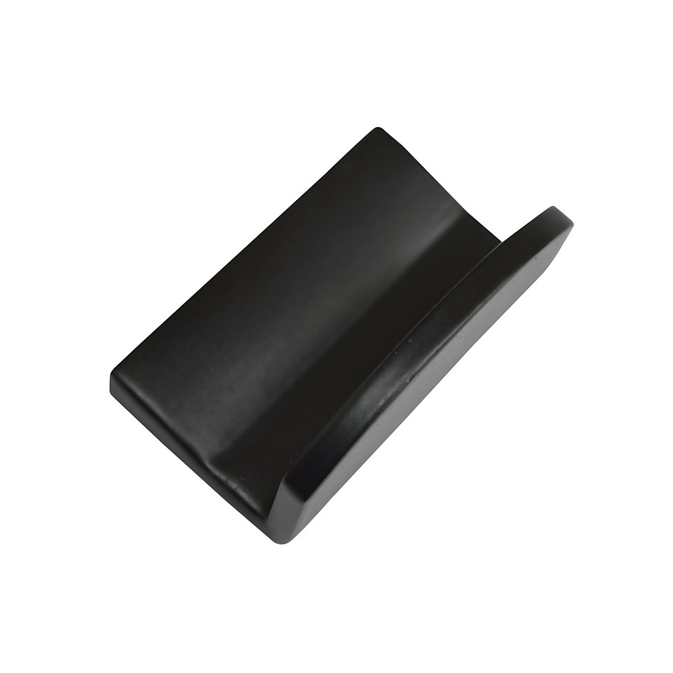Olio 35mm Zinc Matt Black Cabinet or Drawer Pull Handle
