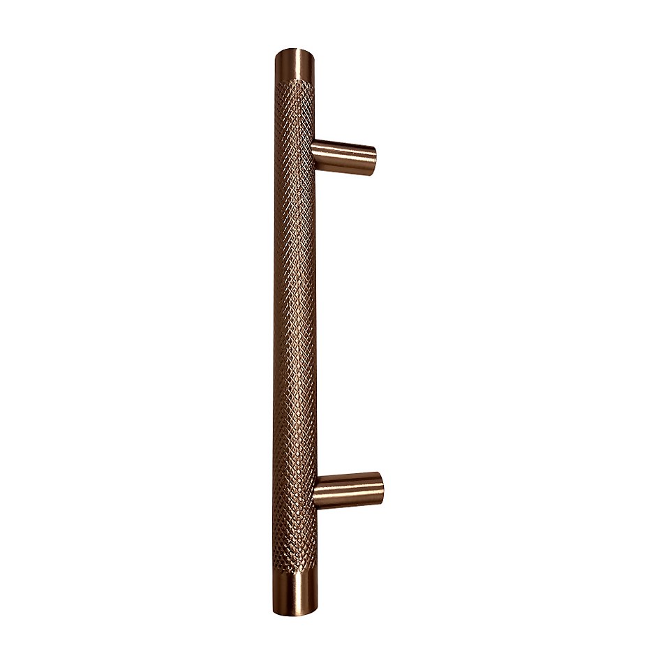 Savona Steel Copper T-Bar Handle - 2 Pack