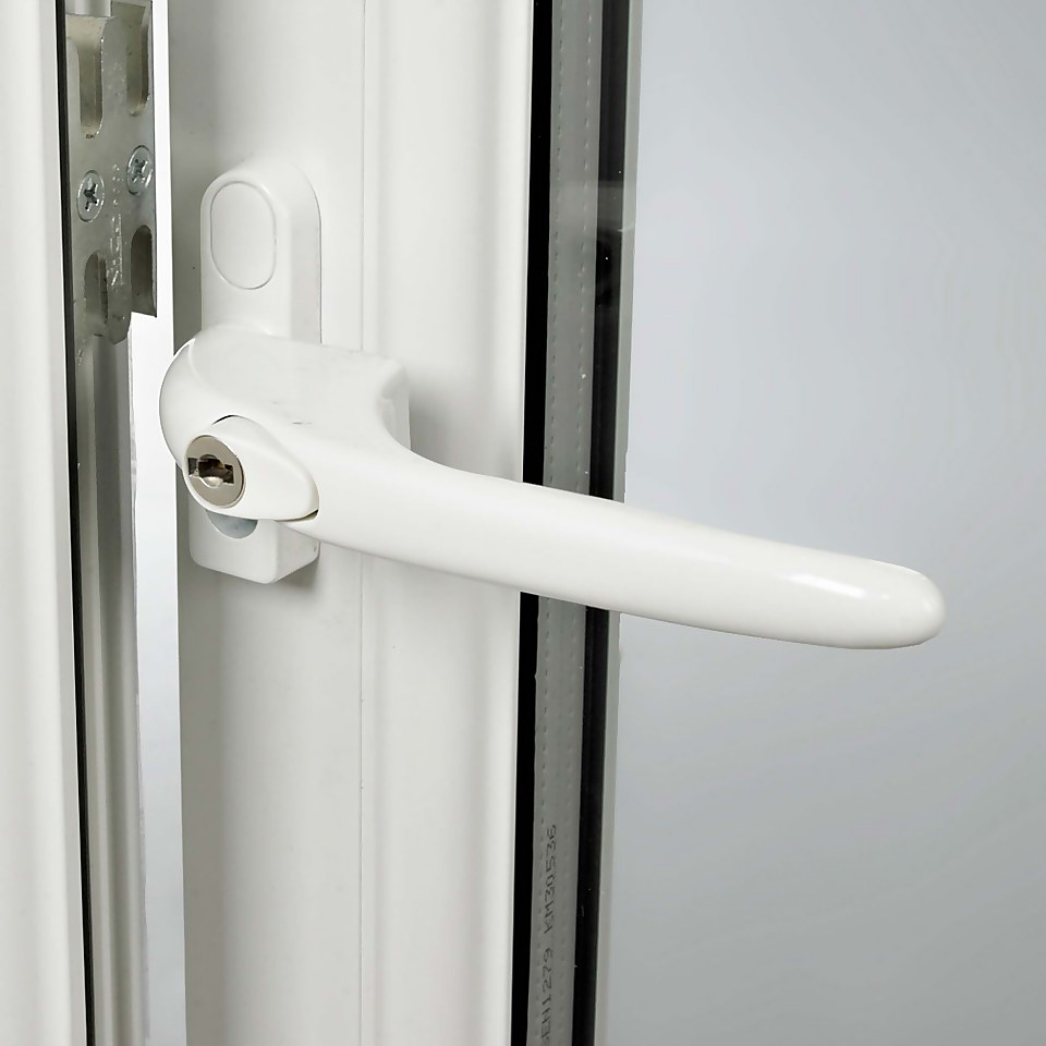 Yale Pack of 2 PVCu Replacement Window Handle - White