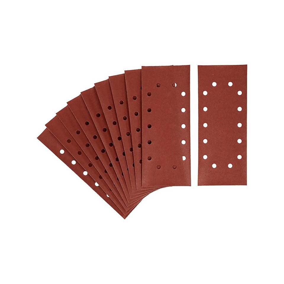STANLEY Half Sanding Sheets 115 x 280mm Pack of 10 150G (STA31030XJ