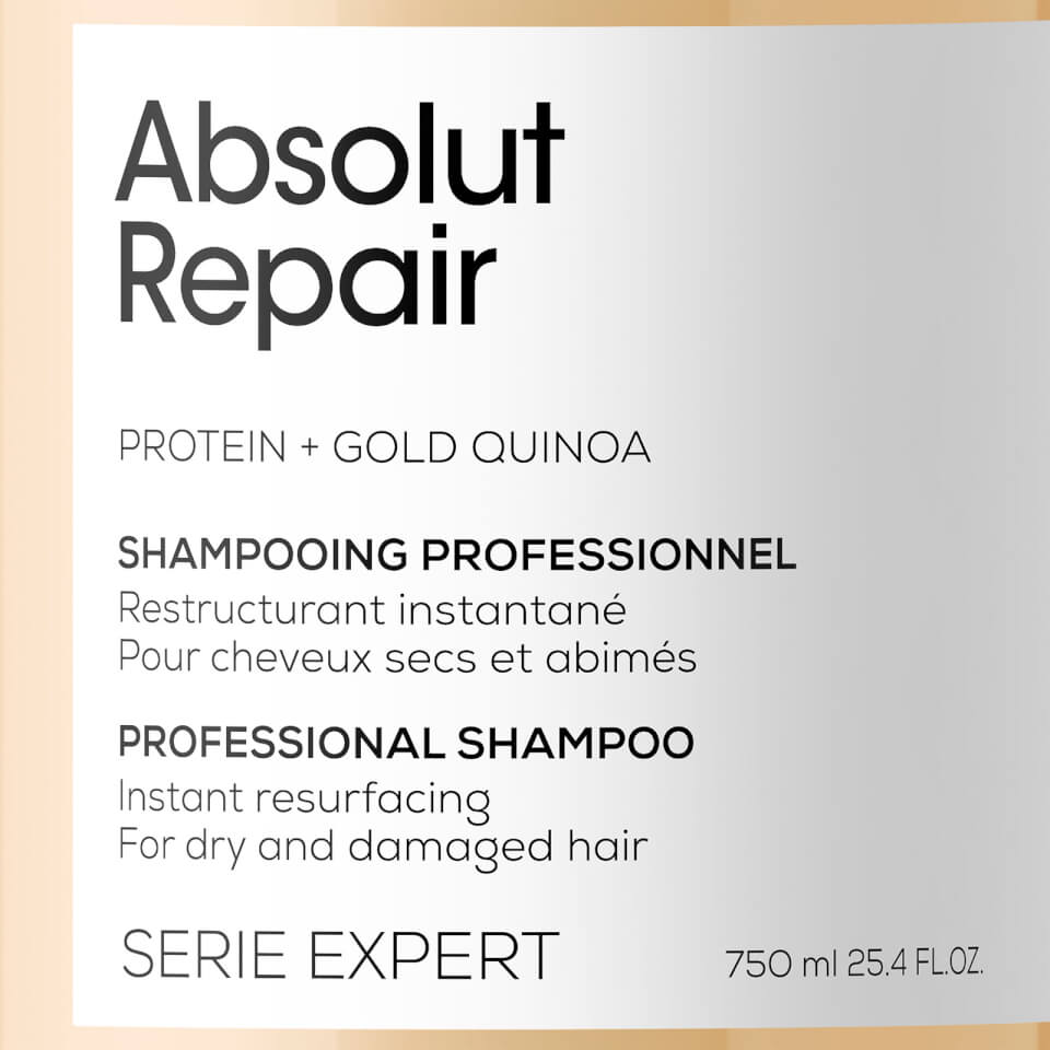 L’Oréal Professionnel Serie Expert Absolut Repair Shampoo for Dry and Damaged Hair 750ml
