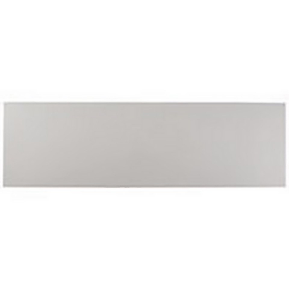 Bathstore Portfolio Gloss 1800mm Side Bath Panel Grey