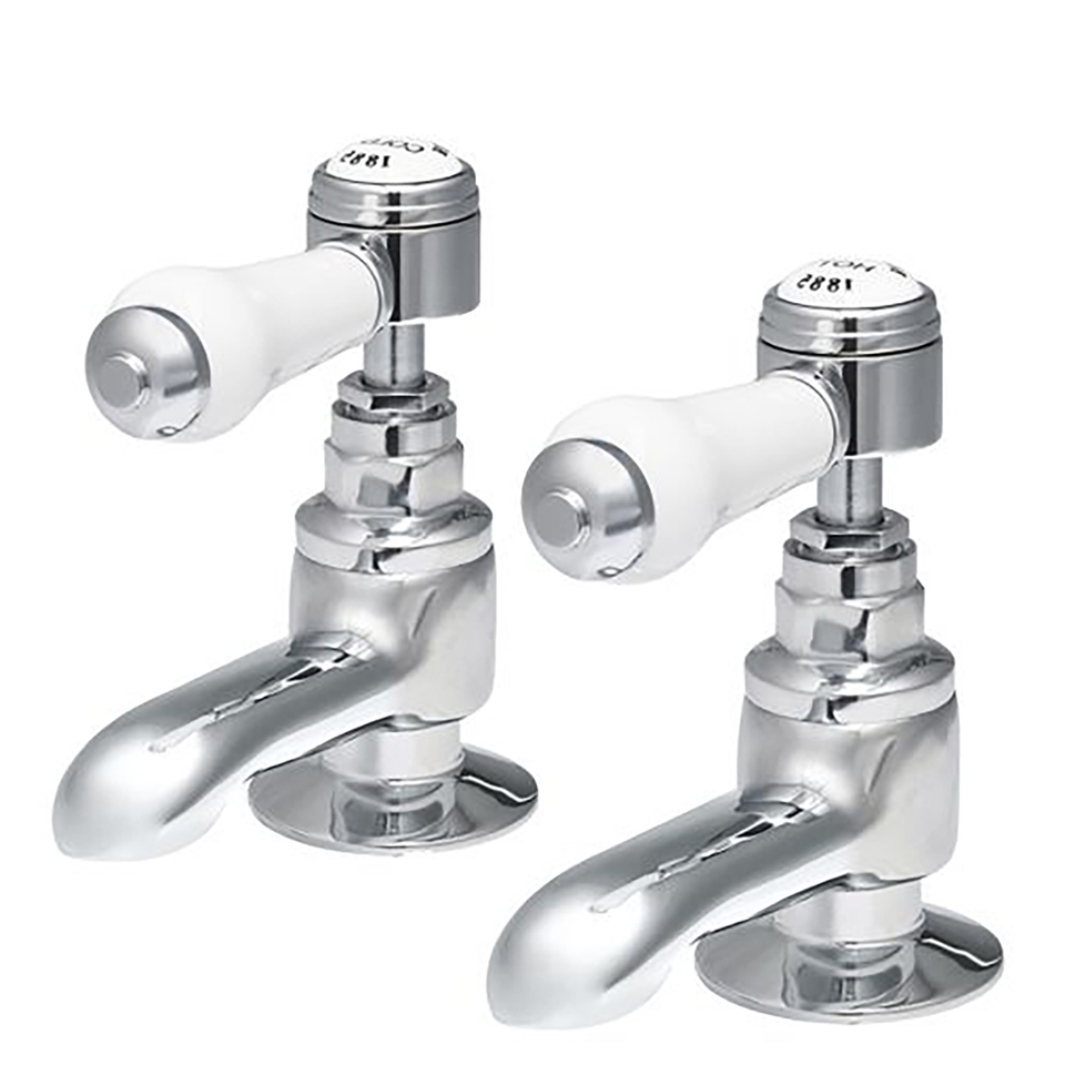 Bathstore Bensham Lever Head Cloakroom Basin Taps Homebase