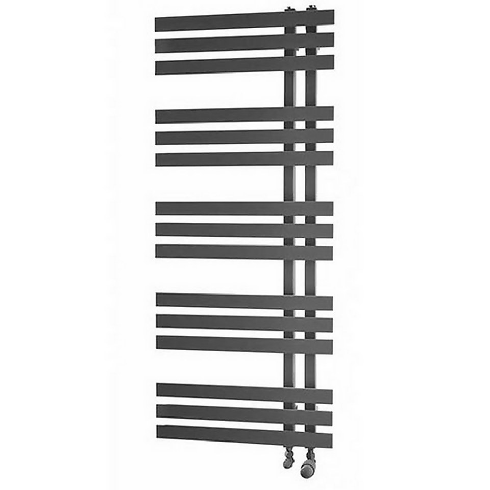 Bathstore Cobham 1200mm Anthracite Towel Radiator