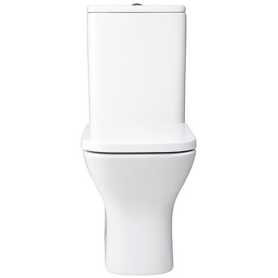 Bathstore Scene Close Coupled Toilet with Soft Close Toilet Seat Homebase
