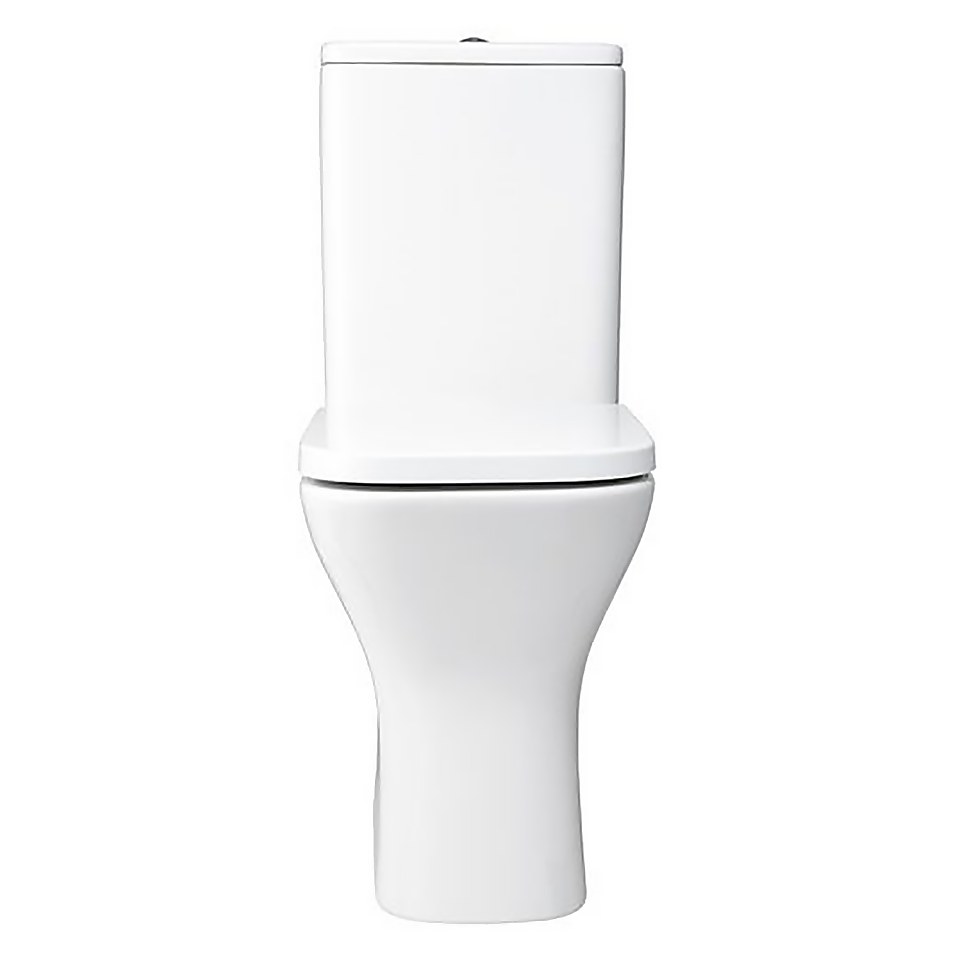 Bathstore Scene Comfort Close Coupled Toilet with Soft Close Toilet