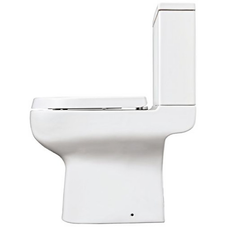 CITYSPACE WC KIT SOFT CLOSE SEAT INC Homebase