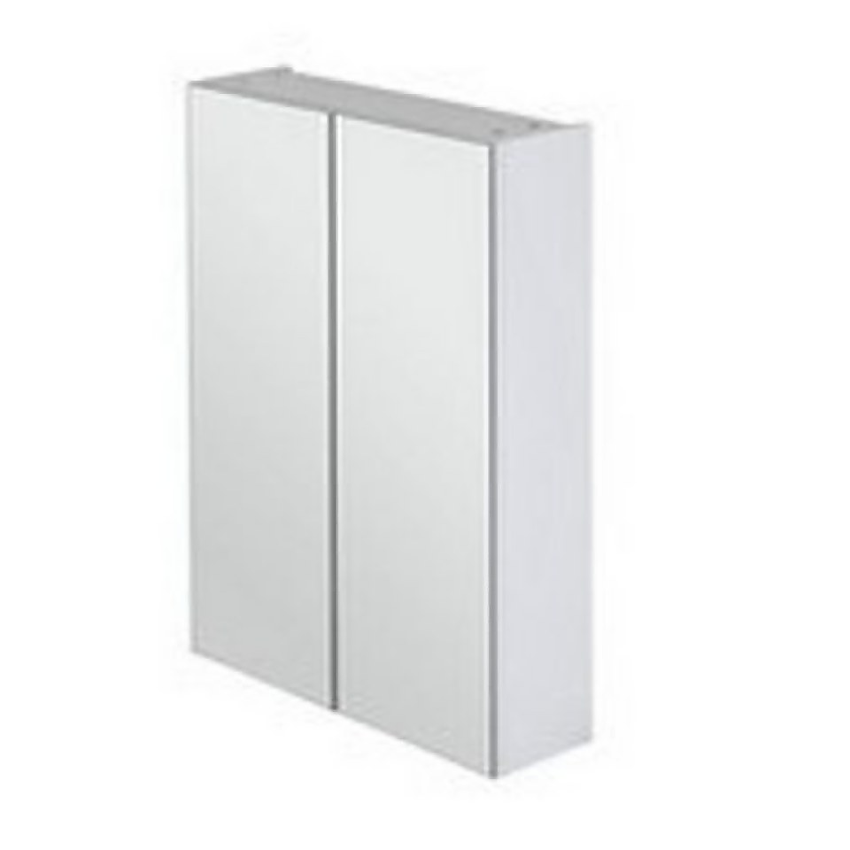C24 MYPLAN 600 Mirror Cabinet WHT D180 H