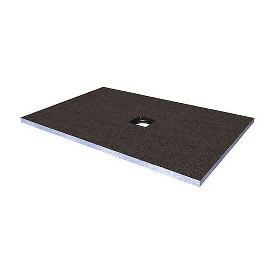 Bathstore Square Centre Drain Wetroom Tray 1800 x 900mm