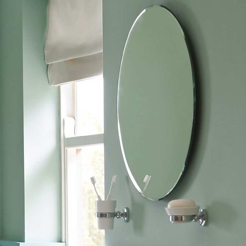 Bathstore Watertec Round Bathroom Mirror Homebase