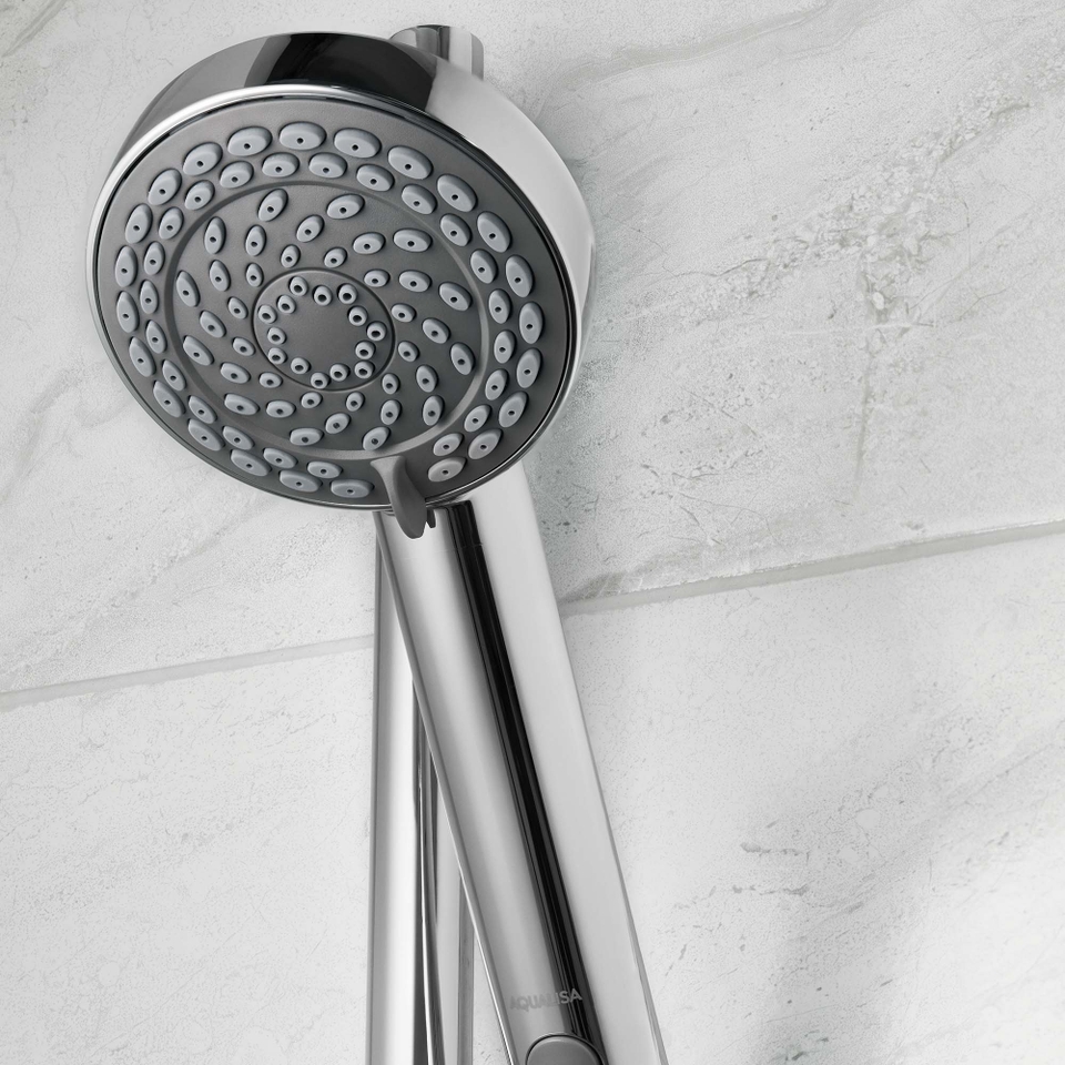 Aqualisa Quartz Touch Exposed Digital Shower & Bathfill Kit - Gravity Pumped
