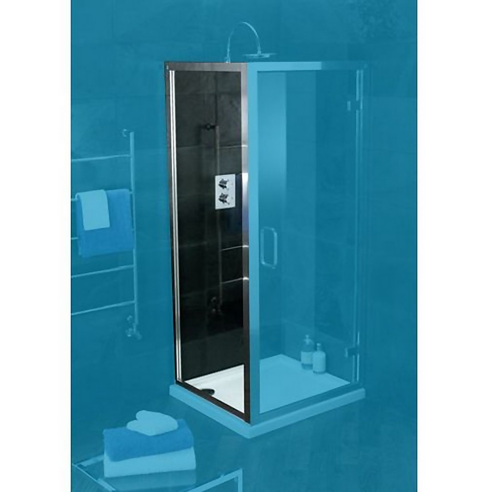 Bathstore Atlas Shower Enclosure Side Panel - 900mm (6mm Glass)