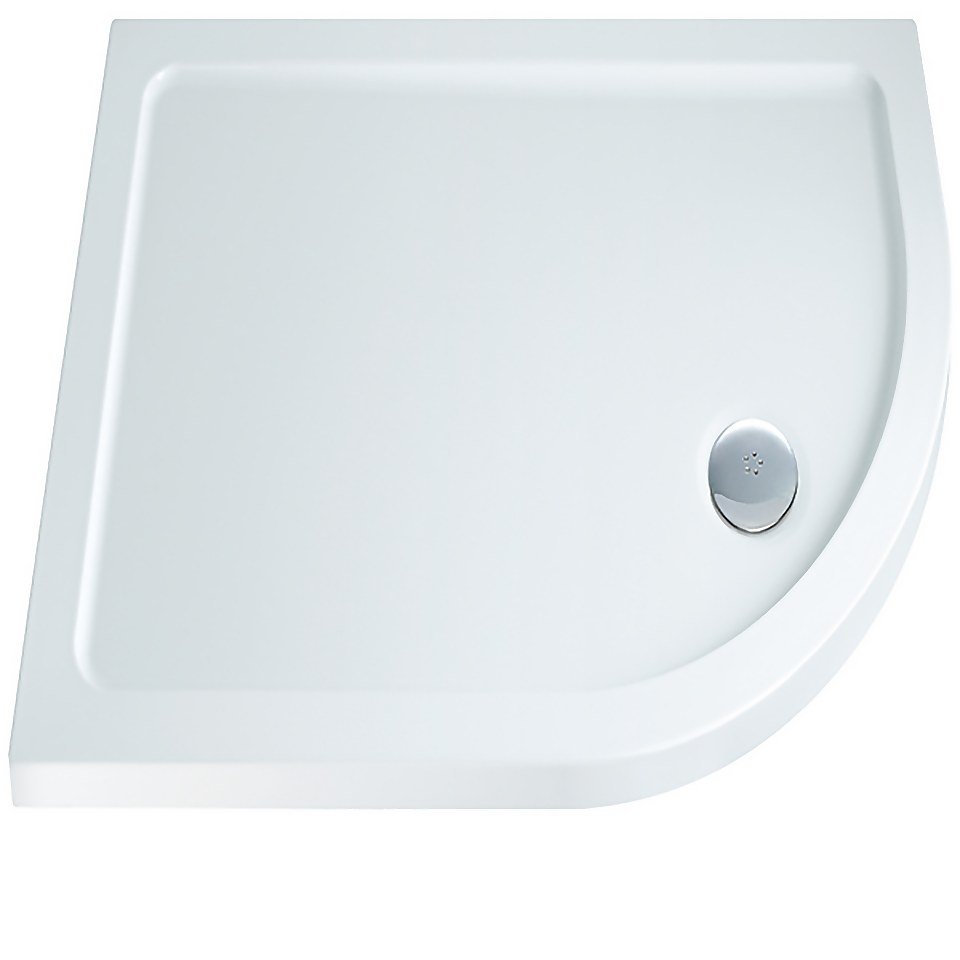 Bathstore Emerge Left Hand Offset Quadrant Shower Tray - 1200 x 900mm