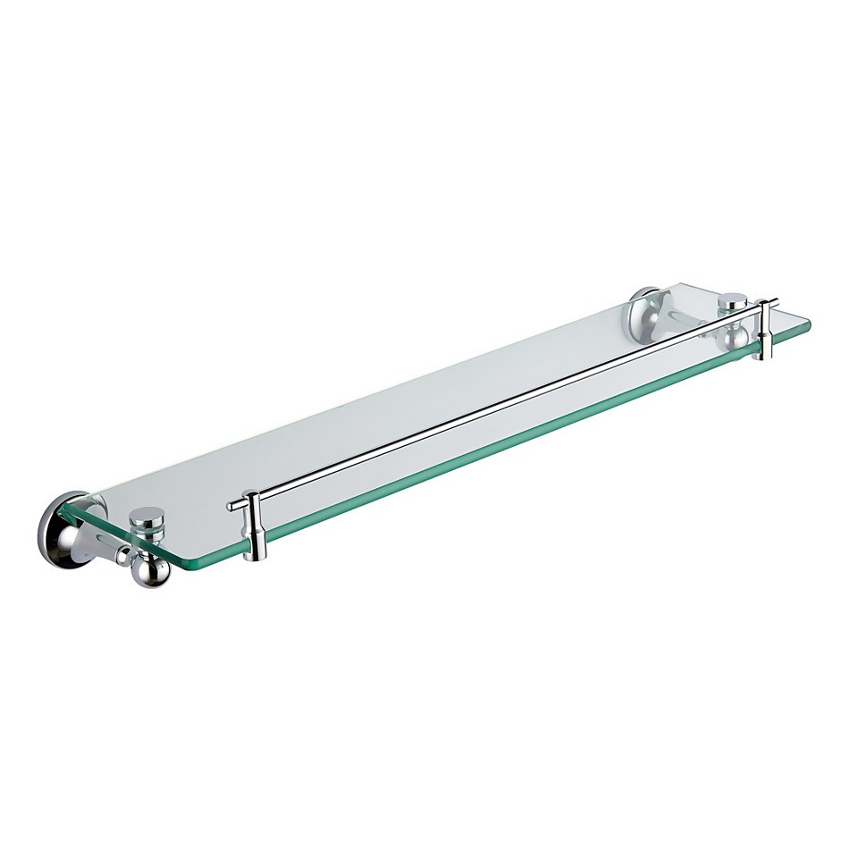 Bathstore Traditional Glass Shelf Homebase
