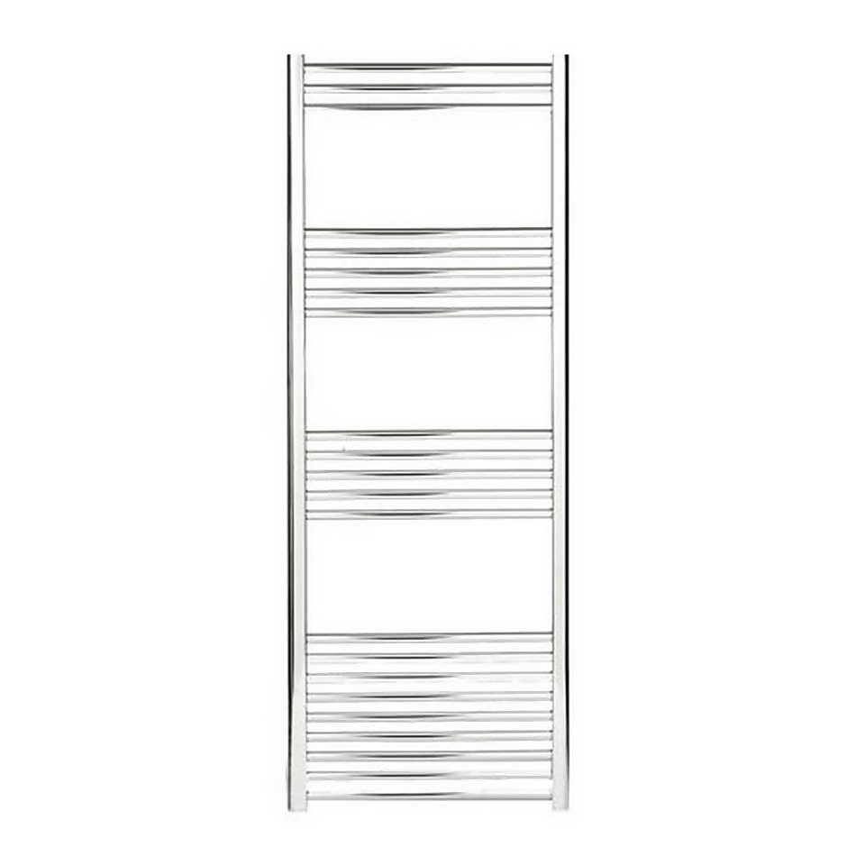 Bathstore Hamilton Chrome Curved Towel Radiator 1600 x 600