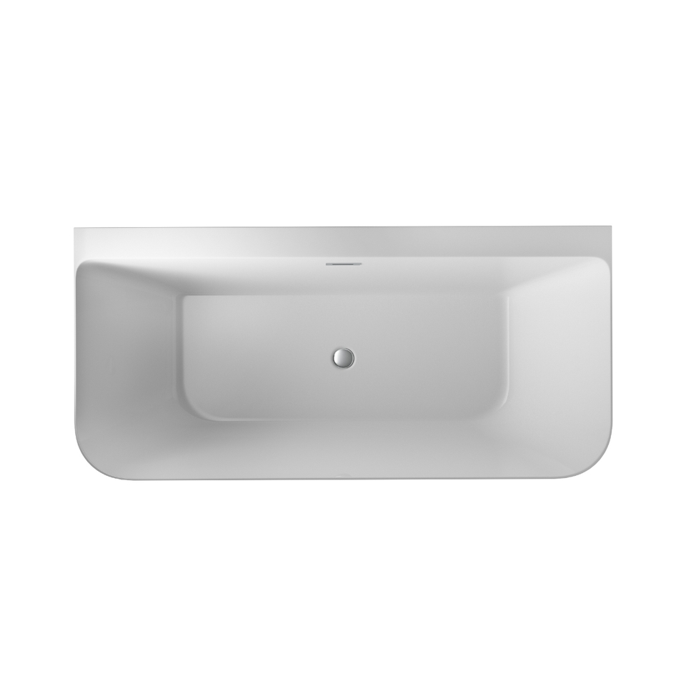 Bathstore Dalton Freestanding D Shape Bath Homebase